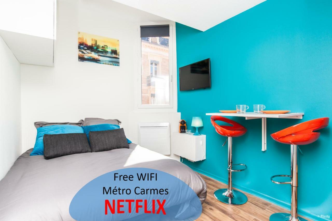 Superbe Studio Cosy Metro Carmes Apartment Toulouse Ngoại thất bức ảnh
